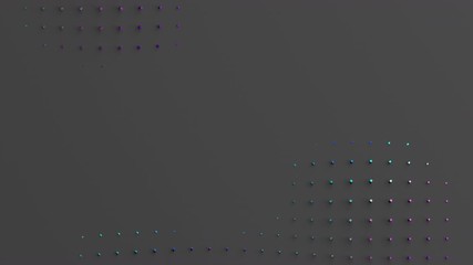 Poster - Abstract 3d render, motion background design, seamless looped 4k animation