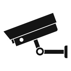 Poster - Security camera icon. Simple illustration of security camera vector icon for web design isolated on white background