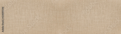 Fotografía Brown beige natural cotton linen textile texture background banner panorama