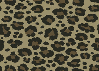Wall Mural - texture military camouflage repeats seamless army green hunting leopard jaguar print