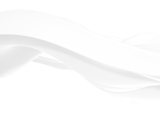 White abstract liquid wavy background