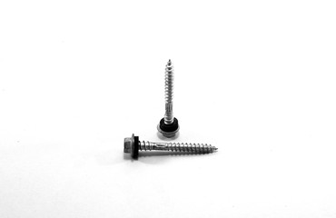 Screw nut isolated on a white background