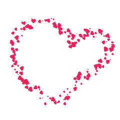 Poster - Heart symbol. Vector EPS 10. 