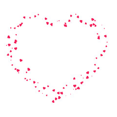 Poster - Heart symbol. Vector EPS 10.	