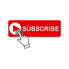 the subscribe button on youtube