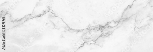 Fotomural Marble granite white panorama background wall surface black pattern graphic abstract light elegant black for do floor ceramic counter texture stone slab smooth tile gray silver natural