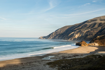 Wall Mural - scenic view of beach and coastline