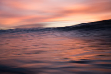 Wall Mural - scenic view of sea during sunset