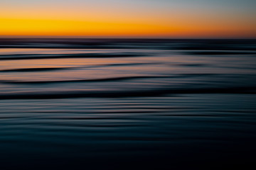 Wall Mural - scenic view of sea during sunset