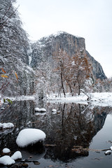 Wall Mural - view of river with mountains in background
