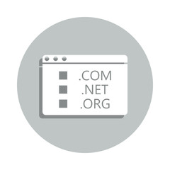Poster - website badge icon. Simple glyph, flat vector of web icons for ui and ux, website or mobile application