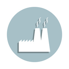 Poster - Plant badge icon. Simple glyph, flat vector of energy icons for ui and ux, website or mobile application