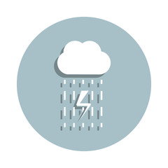 Poster - Net energy badge icon. Simple glyph, flat vector of energy icons for ui and ux, website or mobile application