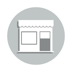 Aufkleber - shop badge icon. simple glyph, flat vector of web icons for ui and ux, website or mobile application
