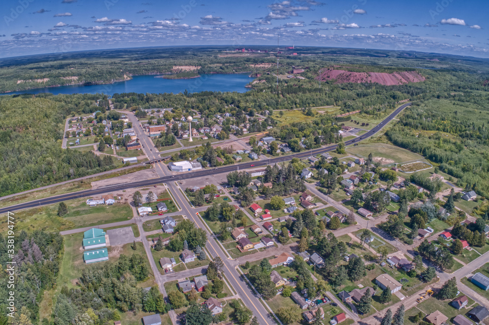 Calumet is a former Mining town in the Iron range of Minnesota