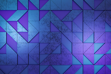 Aufkleber - Creative abstract blue wallpaper.