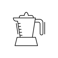 Poster - Blender icon. Simple line, outline vector elements of kitchen object for ui and ux, website or mobile application