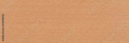 Fotomural Natural beech veneer background in warm beige color