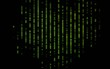 © Dmitry - Dark Green vector backdrop with long lines. Glitter abstract illustration with colored sticks. Pattern for ads, posters, banners.