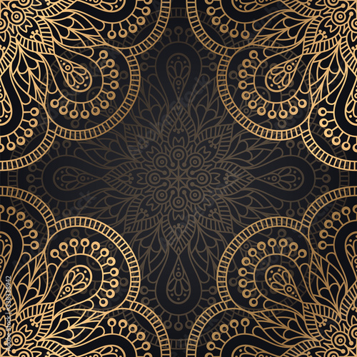 Photo luxury ornamental mandala design background