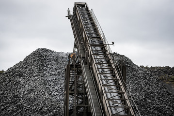 belt conveyor - opencast mine