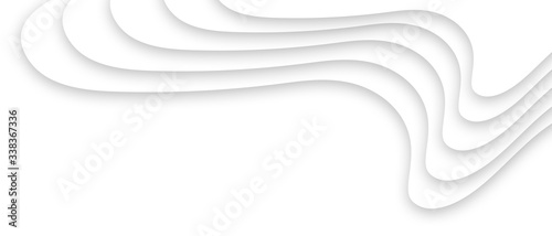 Cuadros en Lienzo sfondo, bianco, forma, onde
