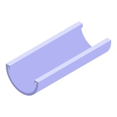 Poster - Spout gutter icon. Isometric of spout gutter vector icon for web design isolated on white background