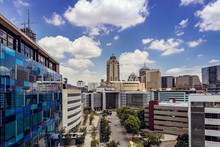 Desolated View Of Sandton City, South Africa Due To The Coronavirus Lockdown