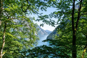 scenery around the Lake Königssee