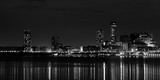 Fototapeta  - Liverpool waterfront night shot 13 
