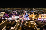 Fototapeta Las - Las Vegas Aerial looking at the strip - November 10, 2018