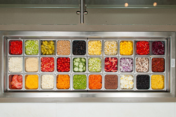 Colorful Salad Bar