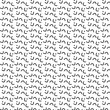 Seamless Memphis Pattern Design With White  Background