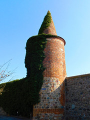 Wall Mural - Historische Stadtmauer mit Pulverturm aus dem Mittelalter