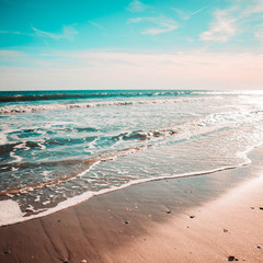 Wall Mural - beach at sunset