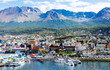Ushuaia, Argentina,  city view from the sea.
 Ushuaia is the southernmost city in Argentina (and according to some sources — on the entire planet), it is often called the 