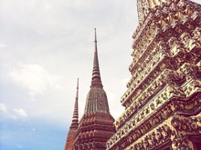 Low Angle View Of Temple Against Sky