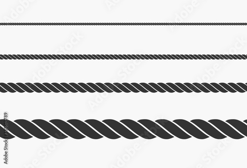 Fotografía rope vector illustration