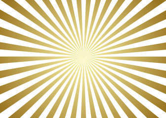 golden rays sunburst background