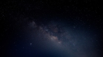 Milky way galaxy with stars and space dust in the universe DEEP SKY.