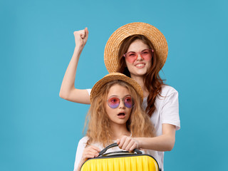 girl with a straw hat