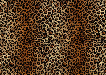 Wall Mural - abstract exotic leopard skin texture