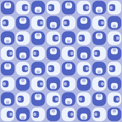 Midcentury geometric retro design. Timeless seamless pattern.