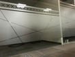 Images of Full height glass wall partitions for an office meeting room or manager room with an sticker of Frosted film for privacy of people for discussing in office interiors