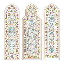 Stained Glass Windows On The White