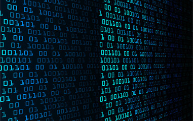 blue cyber circuit future technology concept background