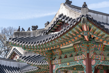 Wall Mural - changdeok gung palace architecture