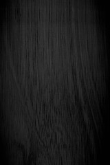 Wall Mural - Close-up corner of wood grain Beautiful natural black abstract background Blank for design and require a black wood grain backdrop
