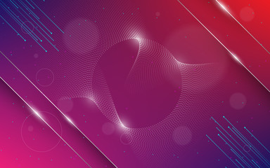 Wall Mural - Modern abstract background design with a futuristic theme, the background is suitable for party posters, technology and digital.