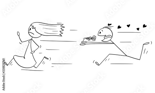 photo Woman Human Stick Figure Drawing vector cartoon stick figure drawing